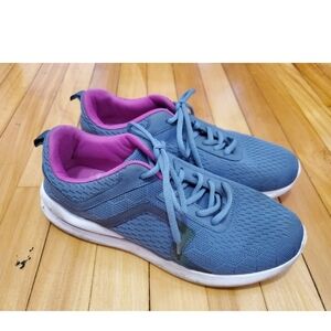 Fuse 53 Mesh Blue pink Lace Up Comfort Sneakers Womens Size 10 shoes